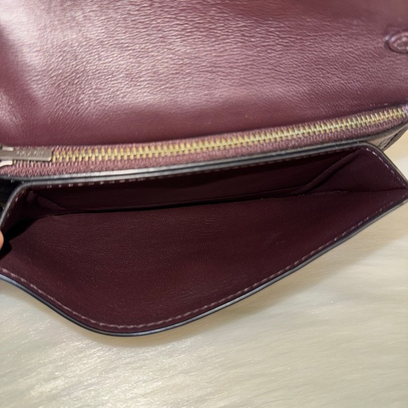 Coach Clutch With Leather Sequin - Picture 8 of 11